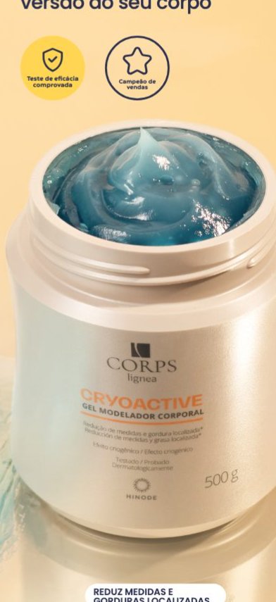 Gel Modelador Cryoactive 500g
